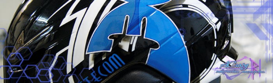 Фото аэрографии на шлеме Giro G10 FW16.